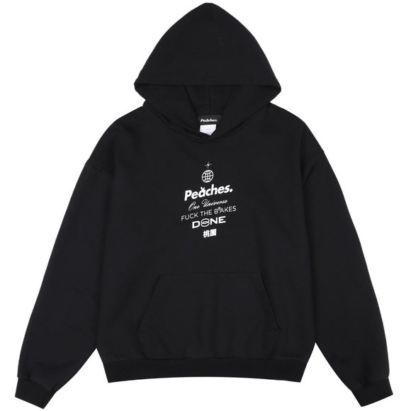 SOLD OUT ONLINE Streetwear Peaches Staple 2 Hoodie in Black - Picture 2 of 8